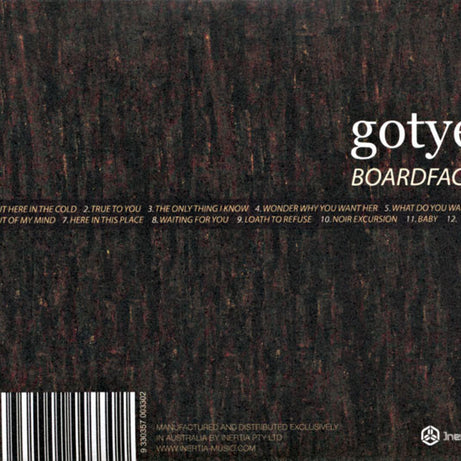 Gotye : Boardface (CD, Album, RE)