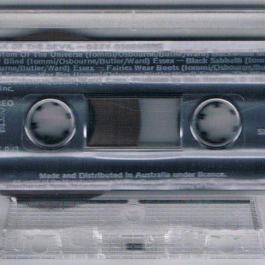 Ozzy Osbourne : Speak Of The Devil (Cass, Album, RE, Dol)