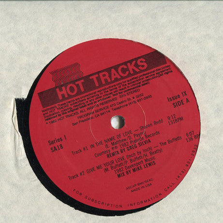 Various : Series 1 Issue 9 (12", Ltd, Promo)