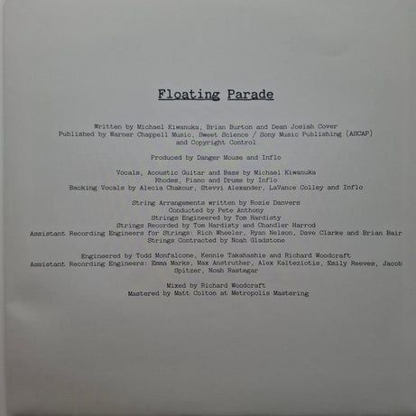 Michael Kiwanuka : Floating Parade (10", RSD, Cle)