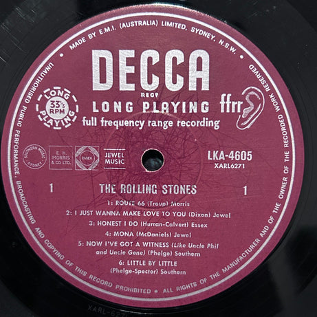 The Rolling Stones : The Rolling Stones (LP, Album, Mono)