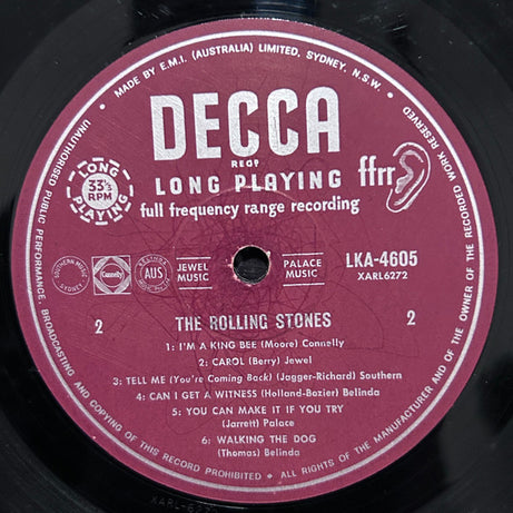The Rolling Stones : The Rolling Stones (LP, Album, Mono)