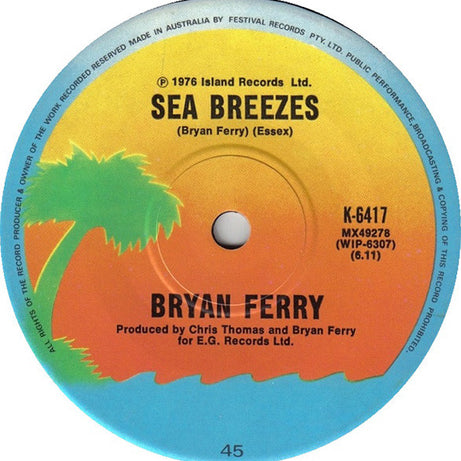 Bryan Ferry : Let's Stick Together (7", Single)