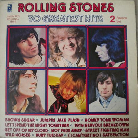 The Rolling Stones : 30 Greatest Hits (2xLP, Comp)