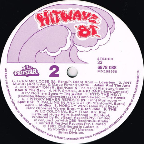 Various : Hitwave '81 (LP, Comp)