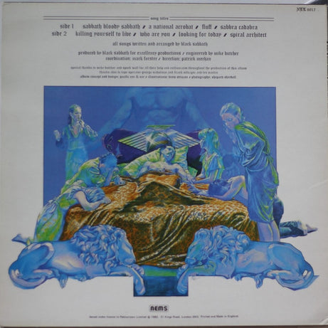 Black Sabbath : Sabbath Bloody Sabbath (LP, Album, RE)