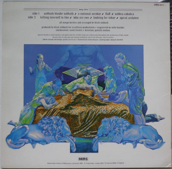 Black Sabbath : Sabbath Bloody Sabbath (LP, Album, RE)