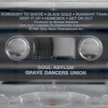 Soul Asylum (2) : Grave Dancers Union (Cass, Album)