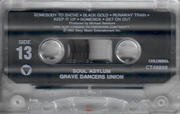 Soul Asylum (2) : Grave Dancers Union (Cass, Album)