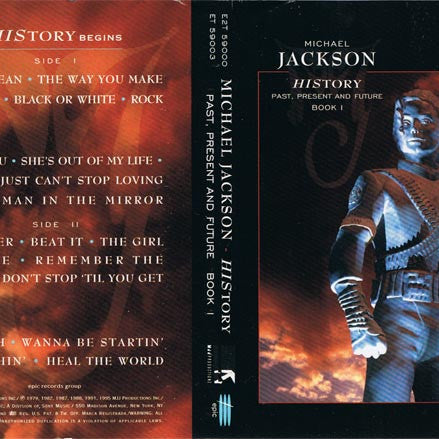 Michael Jackson : HIStory - Past, Present And Future - Book I (Cass, Comp, RM + Cass, Album + Box)