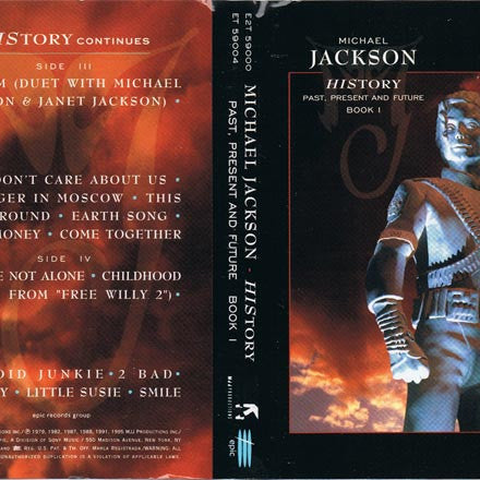 Michael Jackson : HIStory - Past, Present And Future - Book I (Cass, Comp, RM + Cass, Album + Box)