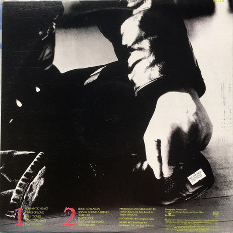 Grayson Hugh : Blind To Reason (LP, Album, Gat)