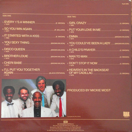Hot Chocolate : Hot Chocolate's Hottest Hits (LP, Comp)