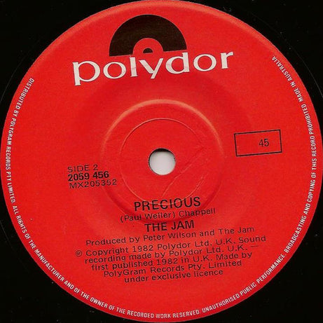 The Jam : Town Called Malice / Precious (7", Single)