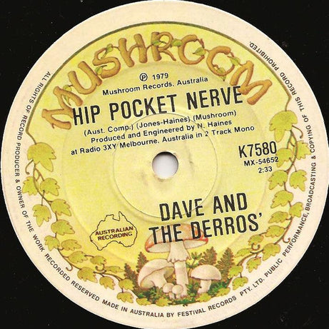 Dave And The Derros : Nice Legs, Shame About The Face (7", Single)