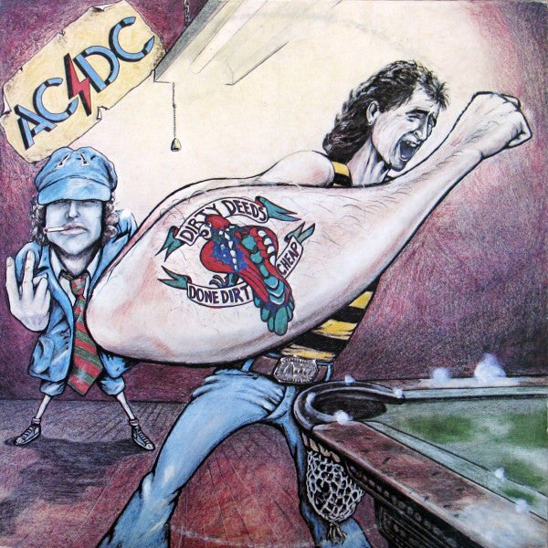 AC/DC – [Album Title] (LP, Album, RP) | Wax Espresso Vinyl Australia