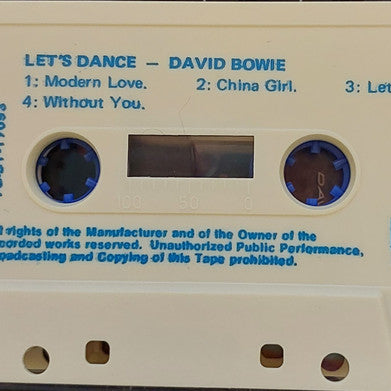 David Bowie : Let's Dance (Cass, Album)