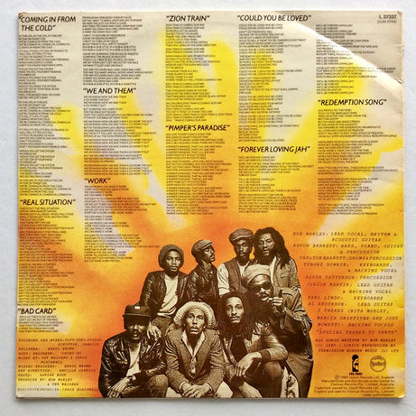 Bob Marley & The Wailers : Uprising (LP, Album)