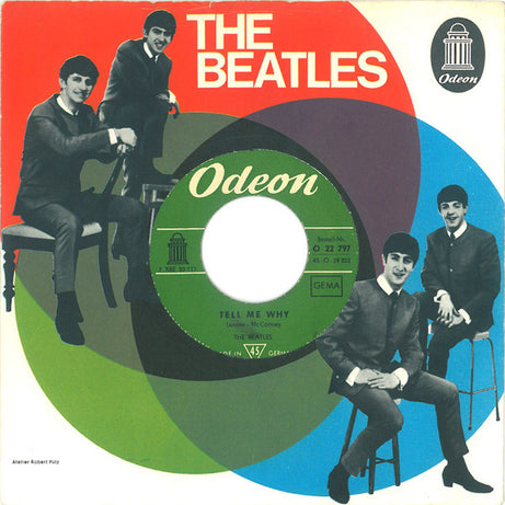 The Beatles : Tell Me Why / If I Fell (7", Single)