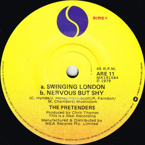 The Pretenders : Brass In Pocket (7", Single)