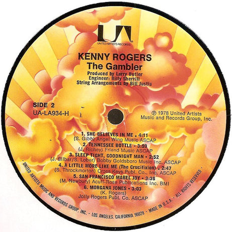 Kenny Rogers : The Gambler (LP, Album)