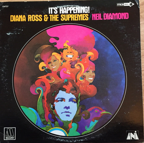 Diana Ross & The Supremes* / Neil Diamond : It's Happening! (LP, Comp)