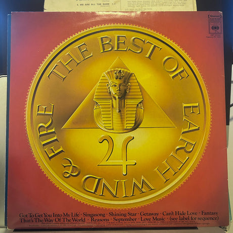 Earth, Wind & Fire : The Best Of Earth Wind & Fire Vol. 1 (LP, Comp, Gat)