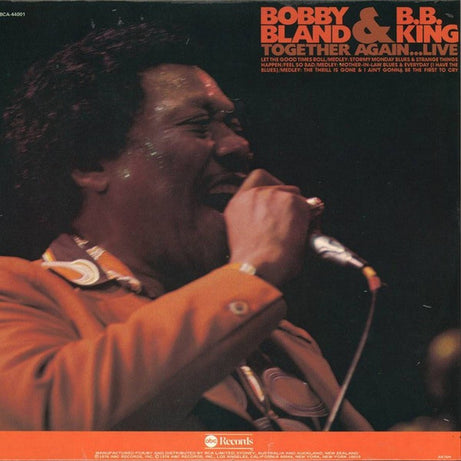 Bobby Bland & B.B. King : Together Again...Live (LP, Gat)
