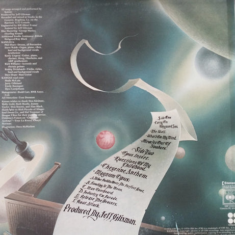 Kansas (2) : Leftoverture (LP, Album)