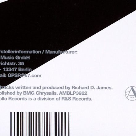 Aphex Twin : Selected Ambient Works 85-92 (2xLP, Album, RE, RM, K7 )