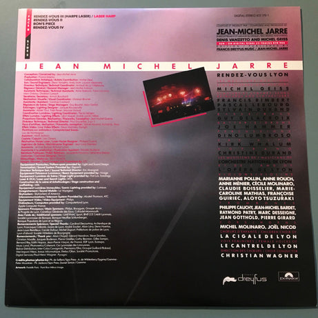Jean-Michel Jarre : In Concert Houston / Lyon (LP, Album)
