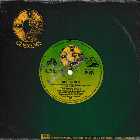 The Rude Band : I'm A Punk (7", Single, Promo, Smplr)