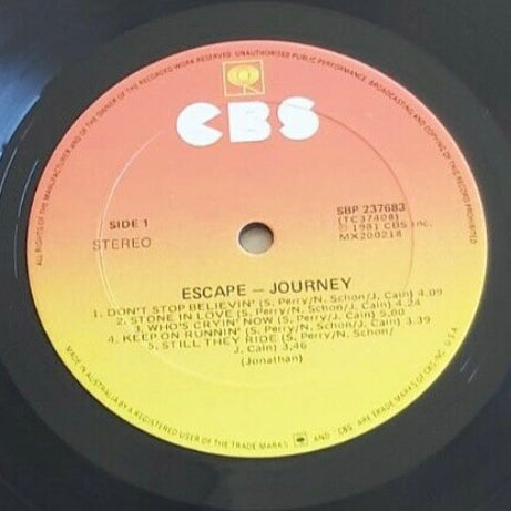 Journey : Escape (LP, Album)