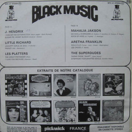 Various : Black Music (LP, Comp)