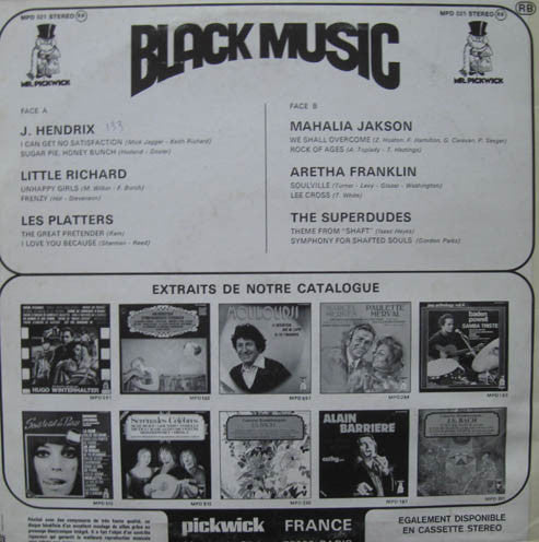 Various : Black Music (LP, Comp)