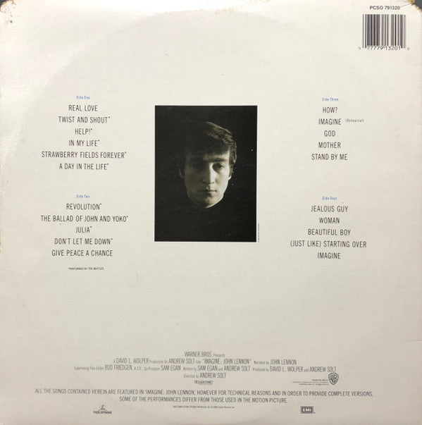 John Lennon : Imagine (Music From The Motion Picture) (2xLP, Comp)