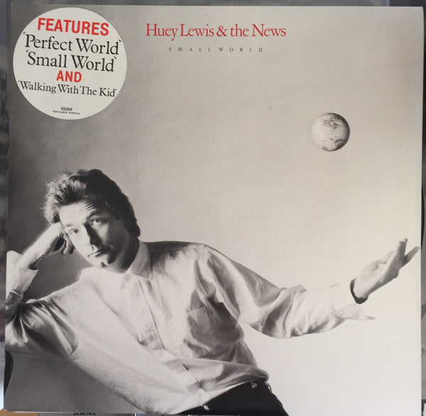Huey Lewis & The News : Small World (LP, Album)