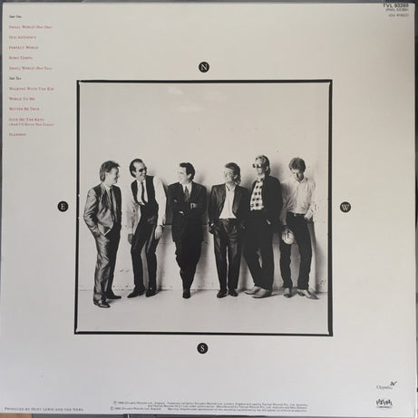 Huey Lewis & The News : Small World (LP, Album)