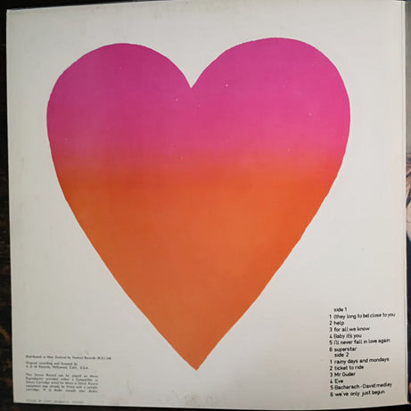 Carpenters : Great Hits Of The Carpenters (LP, Comp, Gat)