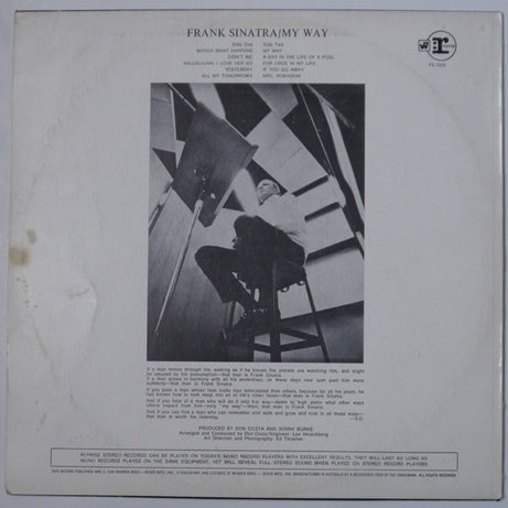 Frank Sinatra : My Way (LP, Album)