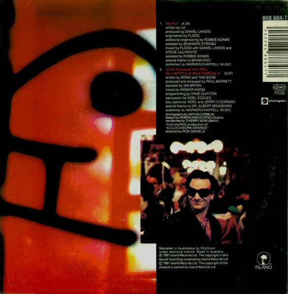 U2 : The Fly (7", Single)