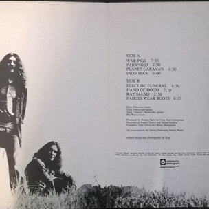 Black Sabbath : Paranoid (LP, Album, RE, Gat)