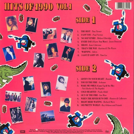 Various : Hits Of 1990 Vol 1 (LP, Comp)