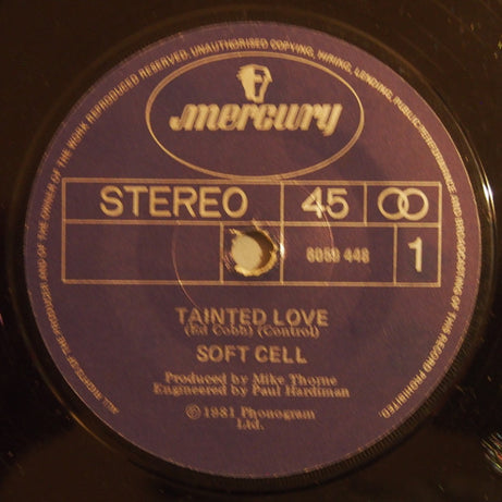 Soft Cell : Tainted Love (7", Single)