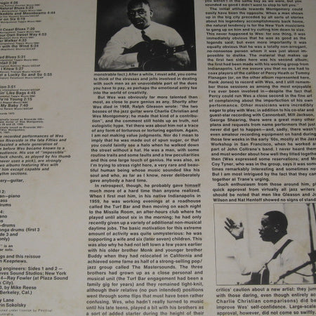 Wes Montgomery : While We're Young (2xLP, Comp, Gat)