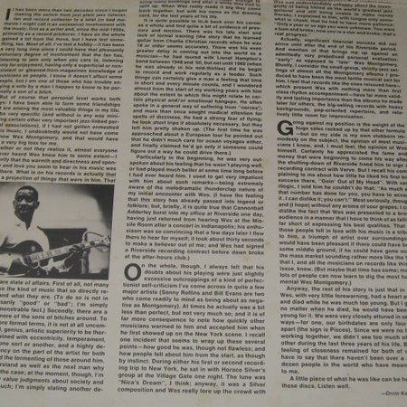 Wes Montgomery : While We're Young (2xLP, Comp, Gat)