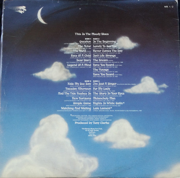 The Moody Blues : This Is The Moody Blues (2xLP, Comp, Gat)