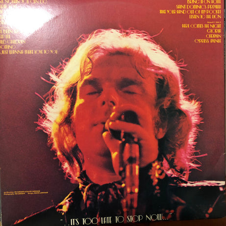 Van Morrison : It's Too Late To Stop Now (2xLP, Album, Gat)