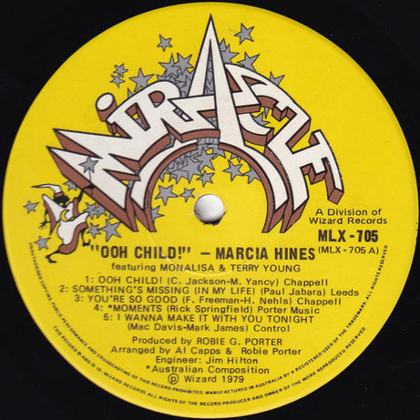 Marcia Hines : Ooh Child (LP, Album)