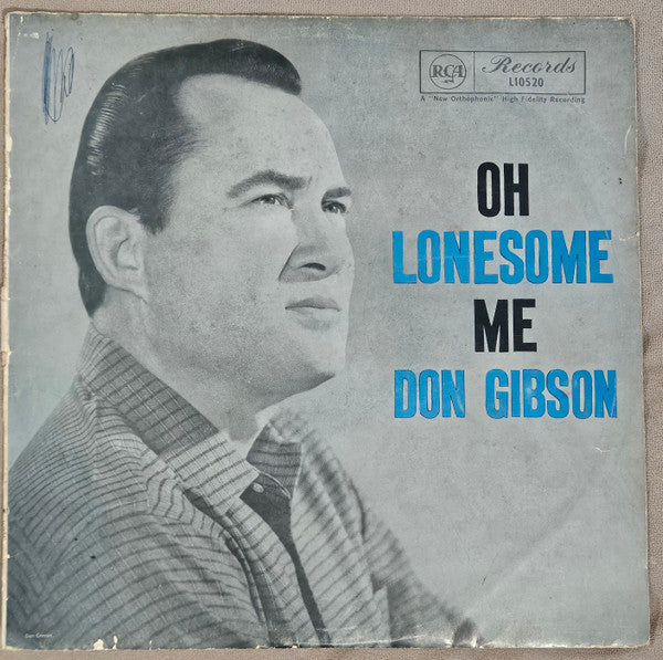 Don Gibson : Oh Lonesome Me (LP, Album, Mono)